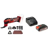 Einhell VARRITO - Solo, Ak&uuml;l&uuml; Raspalama Makinesi ve Einhell 18V 2,5 Ah PXC Starter Kit (Başlangı&ccedil; Seti)