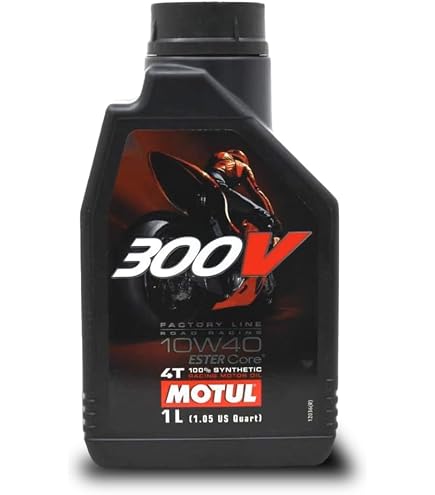 Motul 104125 300V 4T Factory Line Road Racing, 15 W-50, 1 L