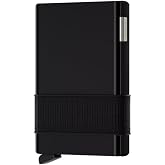 Secrid Cardslide Black/Black, N/A -%100 Orjinal &Ouml;zel Cardprotector Al&uuml;minyum Gizli Kartlık