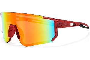 DUOCIYUAN Rave Lunettes de soleil rapides pour homme et femme - Protection UV400 - Coupe-vent - Pour cyclisme, course, baseball, golf, ski, alpinisme, pêche