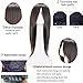 S-noilite® 24" Full Wig for Fancy Dress Parties Cosplay Healthy Hair Long Straight Amine Wigs (Black)