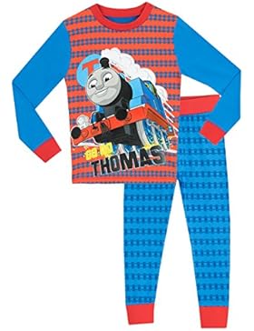 Thomas die kleine Lokomotive Jungen Thomas the Tank Schlafanzug - Slim Fit