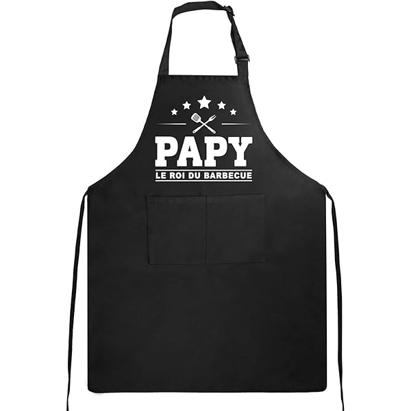 QONCV Cadeau Fete Des Grand Mere, Cadeau Mamie Tablier Grand Mere Apron Femme Aproron Cadeau Fête Des Mère Anniversaire Noel Saint Valentin Paques Merci Retraite Remerciements Original Cadeaux Idee