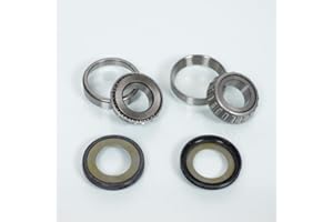 Kit roulement de direction Drag Specialties pour Moto Harley Davidson 1200 FLH Electra Glide 1977 à 1980 22-1032-D / 48300-60 48315-60 Neuf