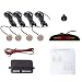 Produktbild CoCar Auto Rückfahrwarner Einparkhilfe 4 Sensoren Einparkassistent Einparksystem PDC + LED Anzeigen + Akustische Warnung - Champagner Gold