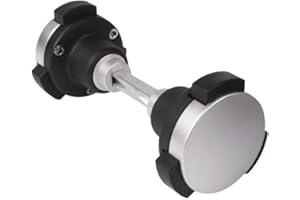 Locinox KIDLOC Sicherheitsknopfdrücker, Edelstahl/scwarz