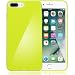 Produktbild iPhone 8 Plus/7 Plus Hülle Handyhülle von NALIA, Ultra-Slim TPU Silikon Jelly Case, Dünner Gummi Schutz Skin, Etui Handy-Tasche Back-Cover Bumper für Apple i-Phone 7 Plus/8 Plus - Neon Grün Gelb