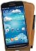 Produktbild Perfect Case GT-i9295 exklusive Flip Echtleder Tasche mit Stifthalterung für Samsung Galaxy S4 Active GT-i9295 braun