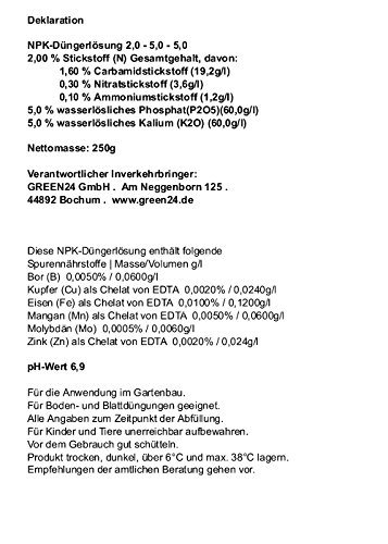 Orchideen-Dünger Premium Flüssigdünger aus der Profi Linie - 4