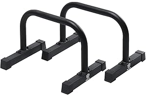 ‎ERIC FLAG Eric Flag Parallettes Calisthenics - Handstand Griffe Stahl Rutschfeste, Push Up Bars, Hält 250kg Last aus - Calisthenics Equipment für Gym, Körpergewicht - Handstand Stütze für In- und Outdoor