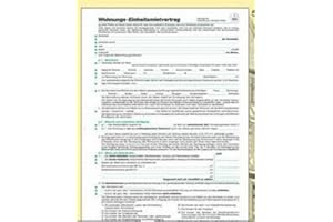 RNK-Verlag Reimer Nachf. Kuhn Premium Mietvertrag RNK 599 A4 Einheitsmietvertrag