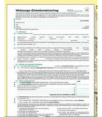 RNKVERLAG Wohnungs-Einheitsmietvertrag 50 Stück -  Produktbild-Vorschau 3