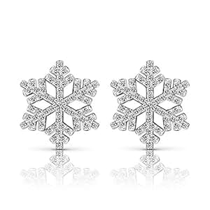 Orecchini Rodio Orecchini Borchie Argento Sterling 925 Con Zirconi Cubici - Rotondi, Chiusura A Farfalla Orecchini Eleganti Made UK - Foto 6