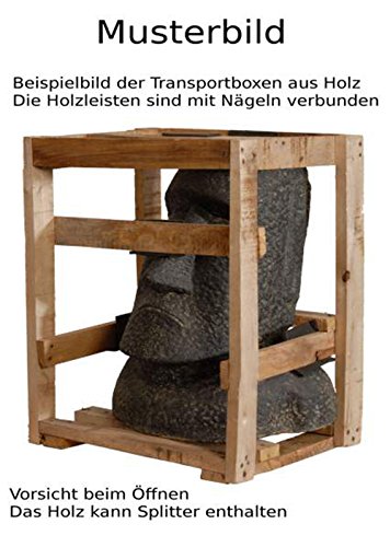 Moai Kopf Steinguss / Osterinseln Statue 100cm für Haus und Garten - 8