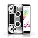 Produktbild Stuff4 Hülle / Case für LG G4 Stylus / Weiß Muster / Playstation PS4 Kollektion