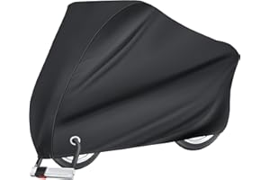 YTWKAFA Funda Bicicleta Exterior Impermeable, Oxford 600d Funda Para Bicicleta Exterior Impermeable, Polvo Y Rayos Uv, Para Bicicletas De MontañA Y De Carretera Accesorios Bicicleta (200×85×110cm)