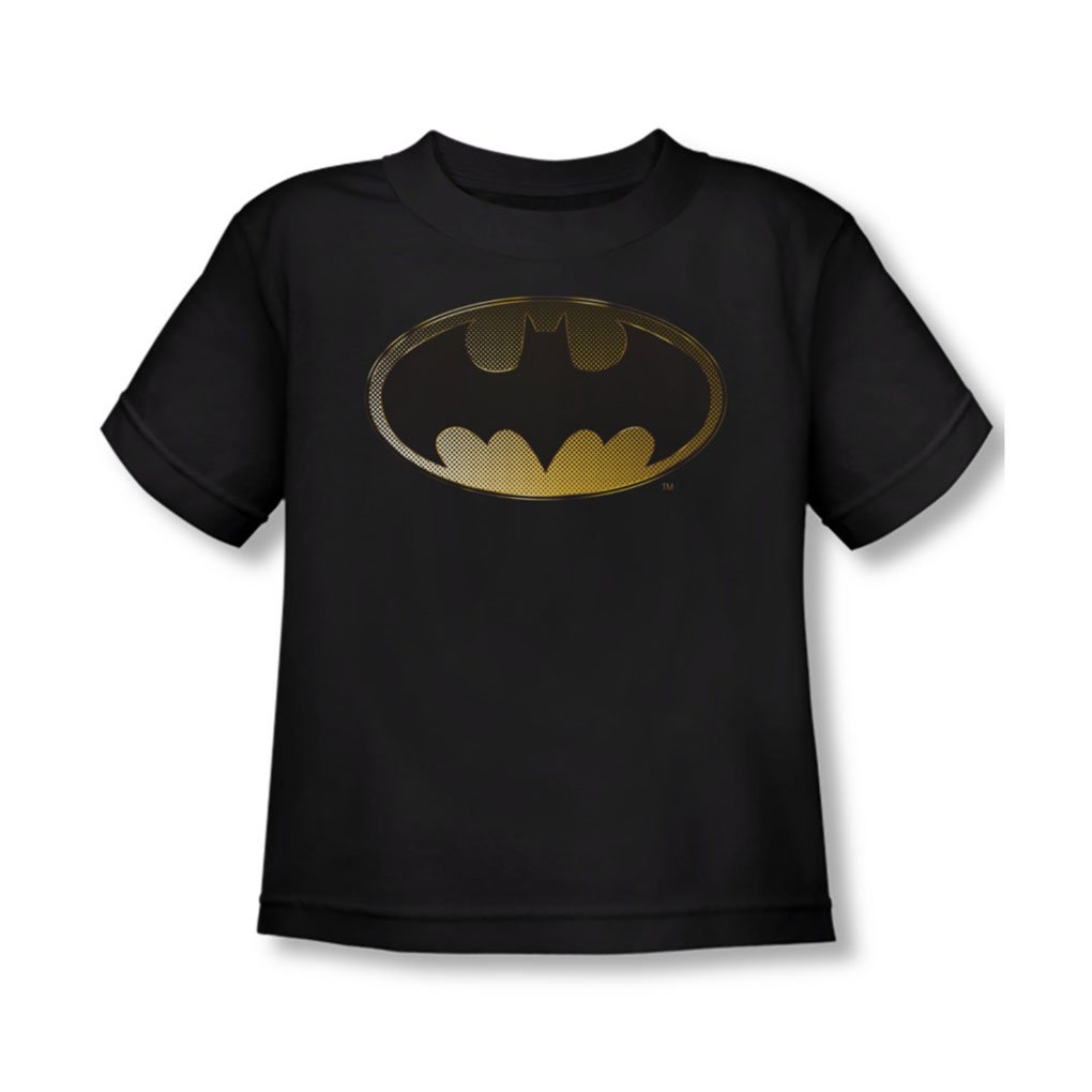 Batman-Kleinkind-Halbton-Schlger-T-Shirt-4T-Black