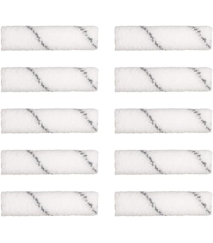 Hamilton Perfection Medium Pile Paint Roller Sleeves - 3 Pack, 4 Inch, Microfibre Blend