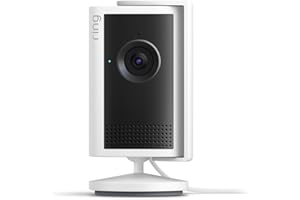 Ring videocamera interna Plus (Indoor Camera Plus, ultimo modello) | Videocamera plug-in | Retinal 2K, zoom 4x, copriobiettivo manuale | Prova gratuita di 30 giorni del piano d'abbonamento Ring
