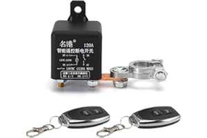 LUCHONG Car Auto Universal Wireless Remotes Control Battery Switch Intelligent Switch Relay Car Battery Disconnect Cut Off Isolator Switch