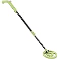 soobu Metal Detector, Adjusting Treasure Scanner Handheld Pin Pointer Wand with LCD Display, Gold Treasure Finder Underground Metal Detector Locator for Gold Silver Copper Stone (Green Detector)