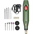 Morelian Mini Power Rotary Tool Kit, Multifunctional 12V Cordless Rotary Tool with 16pcs Accessories for Milling Polishing Engraving