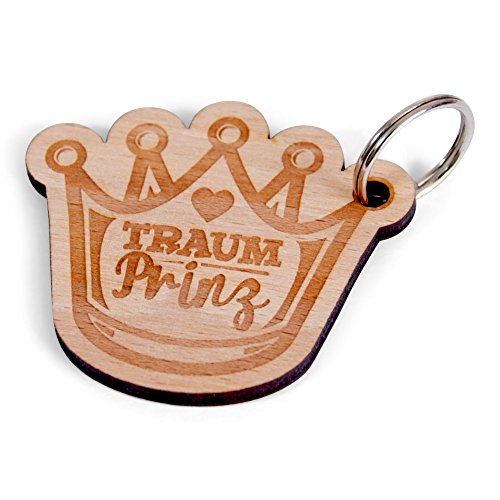 Preisvergleich Produktbild Schlüsselanhänger "Traumprinz Krone"