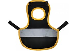 DONGKER Huhn Weste, Wasserdicht Hühnersattel Warnweste für Hennen, Pet Reflective Vest, Einstellbar Henne Kleidung Geflügel Schürze Sattel für Haustiere-Schutzfeder für Huhn Und Ente