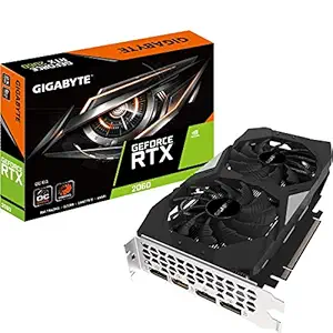 GIGABYTE GeForce RTX 2060 OC GG Graphics Card, 2X Windforce Fans, 6GB 192-bit GDDR6, Gv-N2060OC-6GD REV2.0 Video Card