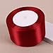 Produktbild 0.3-8 Cm Wein Rot Satinband Tuch Mit Manueller Lesezeichen Kuchen Backen Polyester Mit Band, 5 Cm Wein Rot Satin Mit 22 M