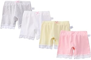 XPXGMT spets bomull flickor underkläder boxer hipster trosor barn säkerhetsshorts 3-12 år