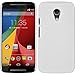 Price comparison product image PhoneNatic Hardcase compatible with Motorola Moto G 2014 2. Generation - rubberized white Cover + protective foils