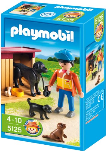 Preisvergleich Produktbild Playmobil 5125 - Hofhund mit Welpen