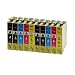Produktbild 10 Tintenpatronen für Epson T1631XL 1632XL 1633XL 1634XL BK,C,M,Y - 4xSchwarz je 18ml,2x je C,M,Y 18ml, kompatibel