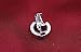 Hosaire Womens Girls Fashion Silver Patinum Ear Buckle Crystal Ear Stud Earrings
