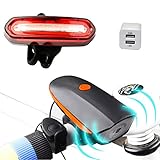 LED Fahrradbeleuchtung Set, SunHall Wiederaufladbare LED...