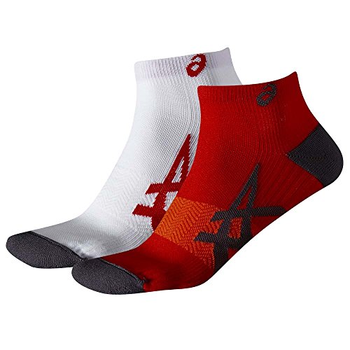 Preisvergleich Produktbild ASICS 2PPK Lightweight Sock, rot