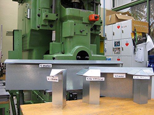 Schneckenzaun Typ 2, 25 cm hoch, 100 cm lang, Metall mit doppeltem Korrosionschutz - 6