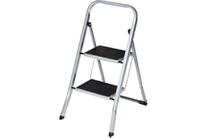 Arcama TH02 - Escalerilla (acero, 30 x 20 cm, 2 peldaños, EN14183)