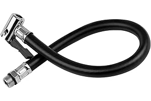 TXErfolg Tyre Pump Hose Adapter 36.5cm Extension Inflator Hose Tyre Inflator Connector Air Pump Replacement Hose Repair Tool for Bicycle Motorcycle Trucks
