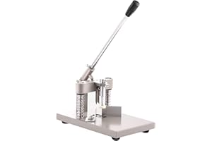 Happybuy Cortadora de esquina redonda R6 R10 30 mm, Todos Manual de Acero Filete de La Máquina (Esquina Redonda), La Tarjeta de Papel Cortador de PVC, Redondeador de Bordes 260 × 160 × 168 mm