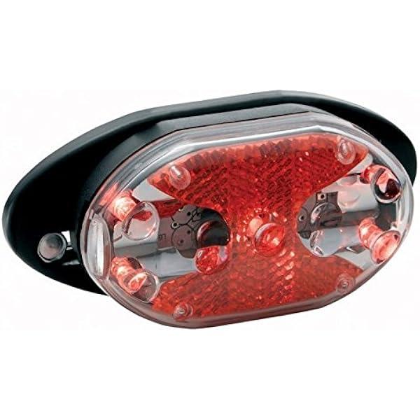 spanninga brasa xb bike led rear pannier carrier light