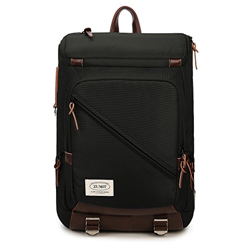 ZUMIT Laptop Rucksack Herren Damen Business Tasche Studenten Backpack Outdoor Reisen Wandern Daypack Schultertasche Wasserabweisend f  r bis zu 14 Zol