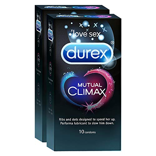 Durex Mutual Climax Condoms - 10 Count (Pack of 2) RS.420.00