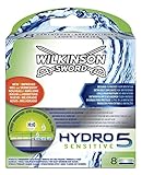 Wilkinson Sword Hydro 5 Sensitive Razor Blades - Pack of 8