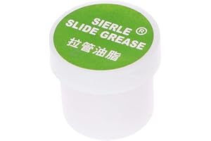 luosh Trombone Tromba Lubrificare Grasso per Diapositive Clarinetto Strumenti in Ottone Strumento di Manutenzione, 4,1 cm x 4,5 cm