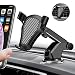 Produktbild tonitott Handyhalterung Auto 2 in 1 Handyhalter fürs Auto mit 360°Drehbar Kugelgelenk Gel Saugnapf&Teleskoparm KFZ Handy Halterung für iPhone XS MAX XR 8, Samsung S10/S9, Huawei, LG usw