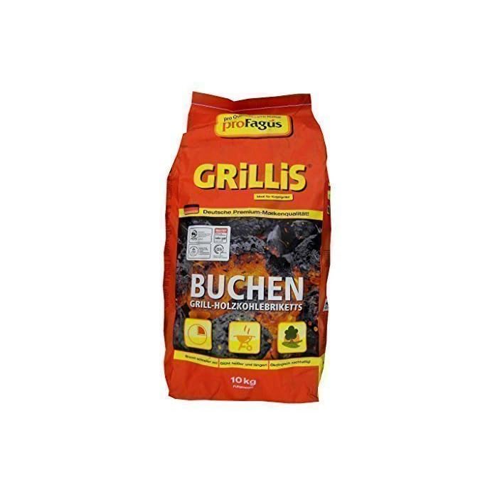 Profagus 10 Kg Holzkohlebriketts Briketts Grillis Sommerhit Grilli