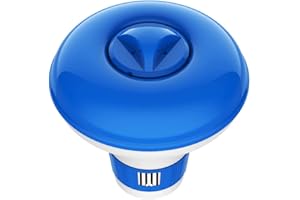 AUNEOS nobranded Floating Dispenser Chlorine Tablets Hot Tub Swimming Pool Spa, Floating Pool Chlorine, Chlorine Tablet Holder (5 Inch)