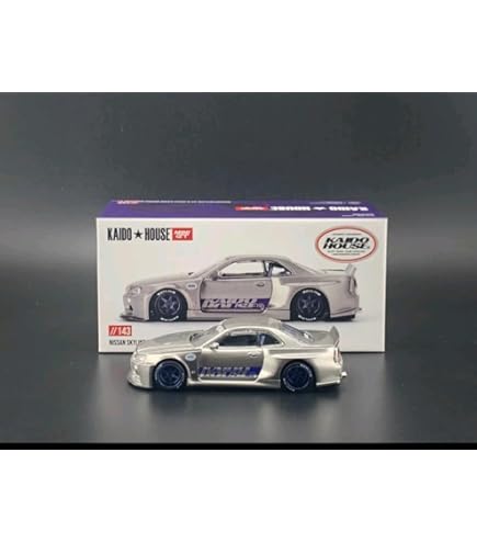 ミニカー MINI GT #70 LBWK Nissan GT-R 40th edi. Mini GT - 1973 Nissan Skyline Kenmeri Liberty Walk White : Amazon